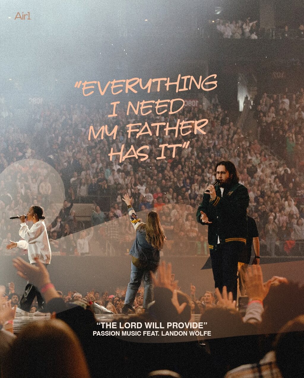 feeling extra grateful for the love of the Father today. Passion Music, “The Lord Will Provide (